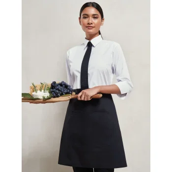 'Colours' Mid Length Apron With Pocket