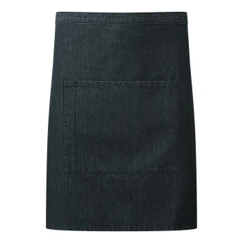'Colours' Mid Length Apron With Pocket