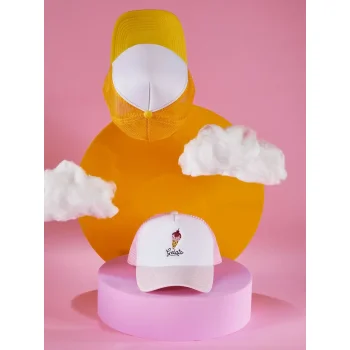 5 Panel Polyester Mesh Cap for Kids