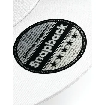 5 Panel Snapback Rapper Cap