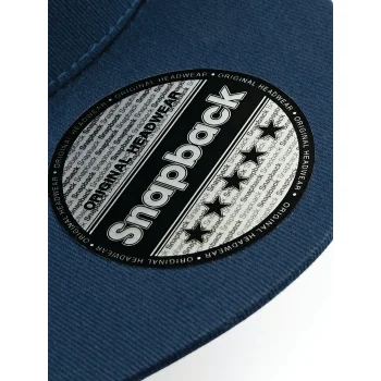 5 Panel Snapback Rapper Cap