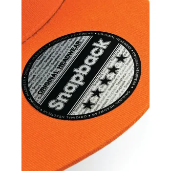 5 Panel Snapback Rapper Cap