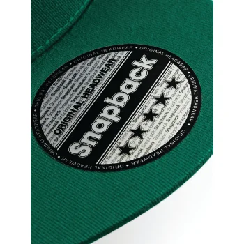 5 Panel Snapback Rapper Cap