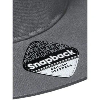 5 Panel Snapback Rapper Cap