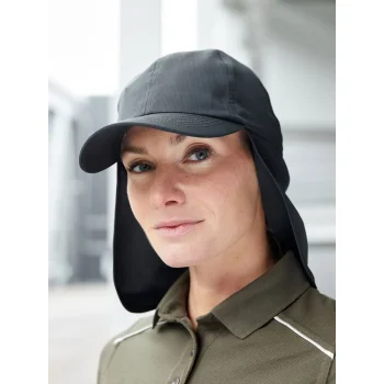 6 Panel Cap with Neck Guard