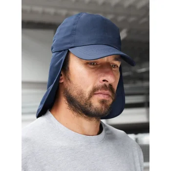 6 Panel Cap with Neck Guard