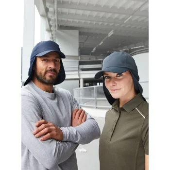 6 Panel Cap with Neck Guard