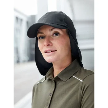 6 Panel Cap with Neck Guard
