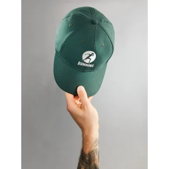 6 Panel Polyester Peach Cap