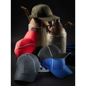 6 Panel Workwear Cap - Solid