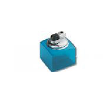 Accendino tavolo piezo elettrico plast.opalescente verde