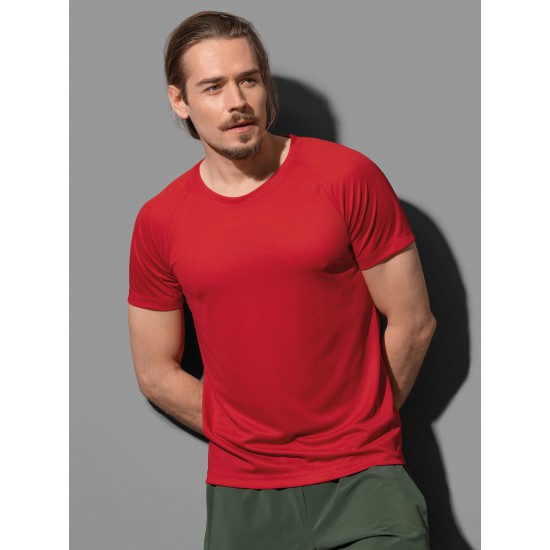 ACTIVE 140 RAGLAN MEN 100%P