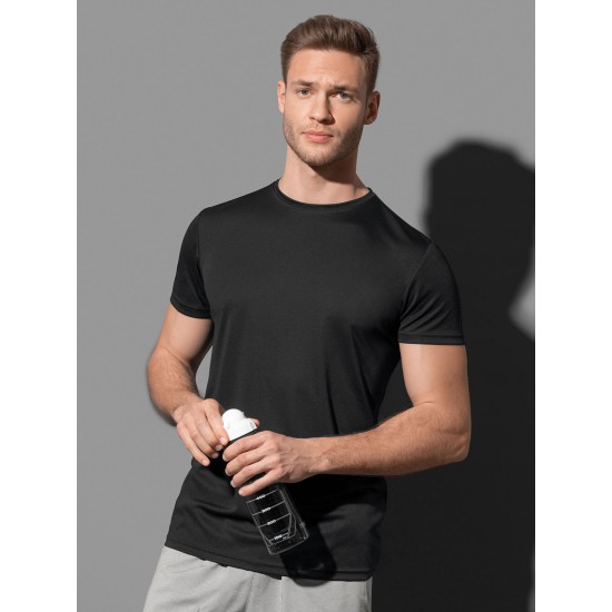 ACTIVE SPORTS-T MEN 100%P