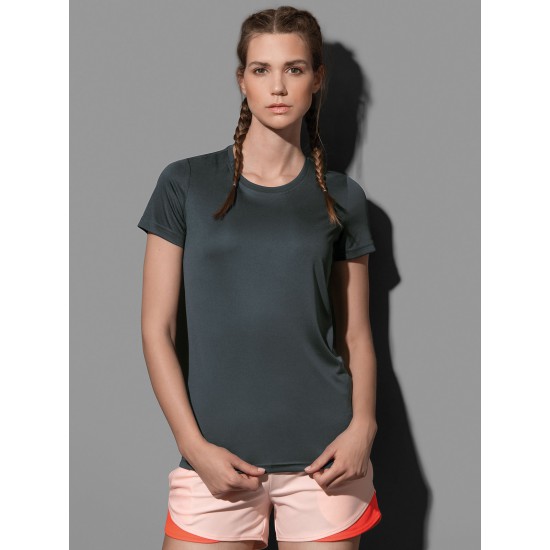 ACTIVE SPORTS-T WOMEN 100%P