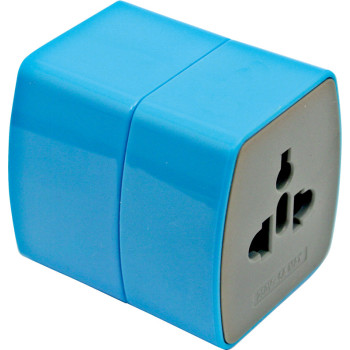 Adattatore universale personalizzabile da viaggio con contenitore