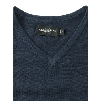 Adults' V-Neck Sleeveless Knitted Pullover