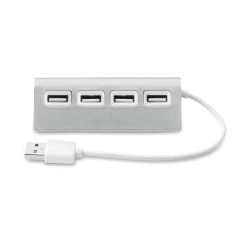 ALUHUB - Hub 4 porte USB