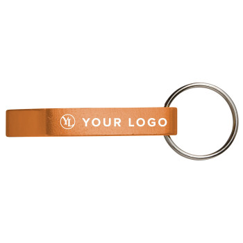 Apribottiglia-portachiavi, in alluminio Felix