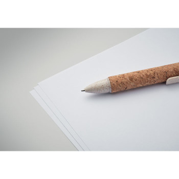 ARBOCHO - Penna a sfera in sughero con inchi