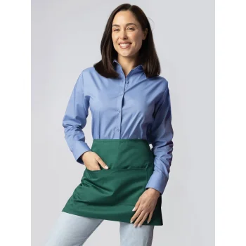 Basic Half Apron With Pocket