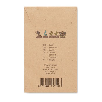BASILOP - Semi di basilico in busta kraft