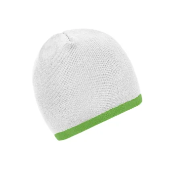 Beanie with Contrasting Border