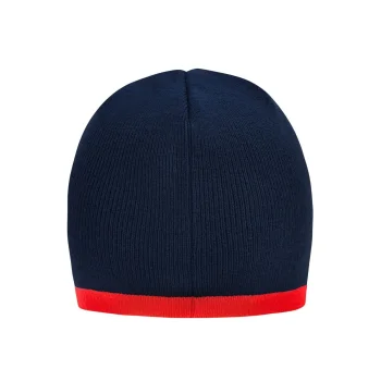 Beanie with Contrasting Border
