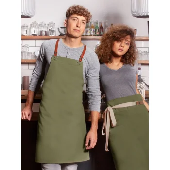 Bib Apron Green Generation Made of Recycled Plastic