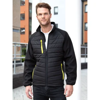 Black Compass Padded Softshell