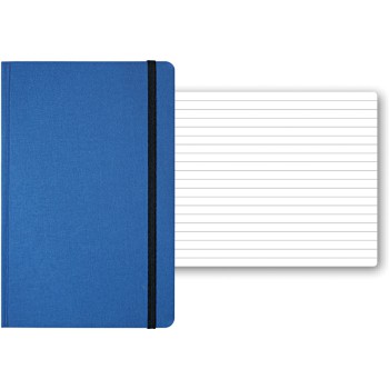 Blocco a righe 192 pag. con nastrino segnalibro ed elastico