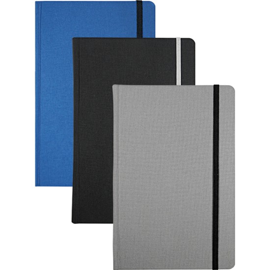 Blocco a righe 192 pag. con nastrino segnalibro ed elastico