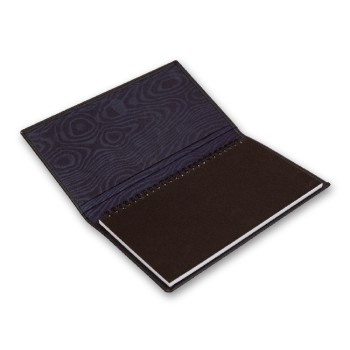 Blocco in pelle di vitello blu