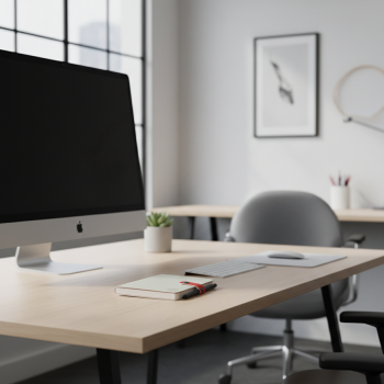 Blocco Reflexa neutro con passante portapenne 224 pagine in vivella bicolore