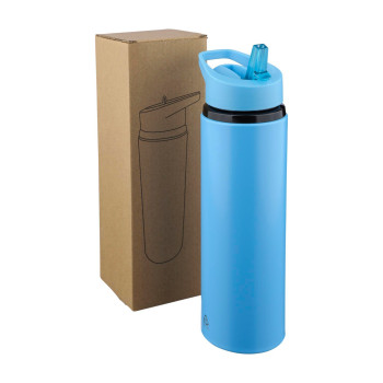 Borraccia in acciaio inossidabile riciclato Zeno 750 ml