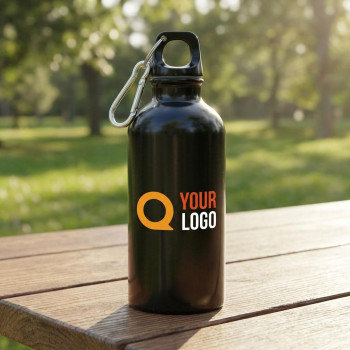 Borraccia in acciaio inox 304 riciclato a parete singola 400 ml Sable