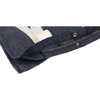 Borsa shopping in Denim 280 g/m2 Gretchen