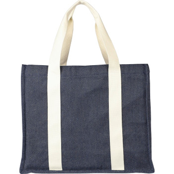 Borsa shopping in Denim 280 g/m2 Gretchen