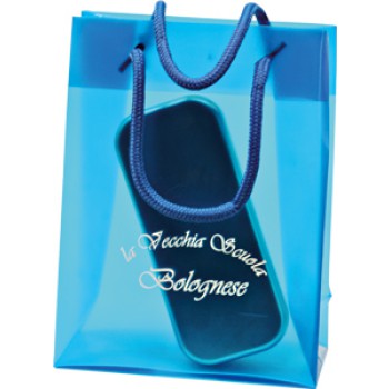 Borsa  shopping translucida pratica ed elegante.