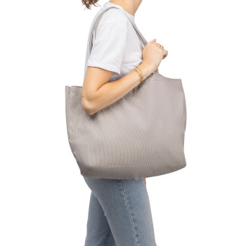 Borsa tote in velluto a coste Tino