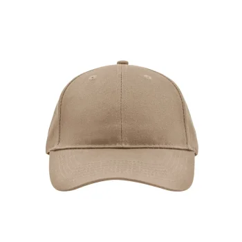 Brushed 6 Panel Cap