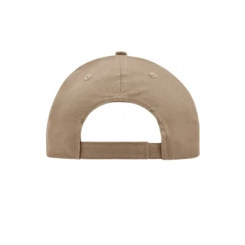 Brushed 6 Panel Cap