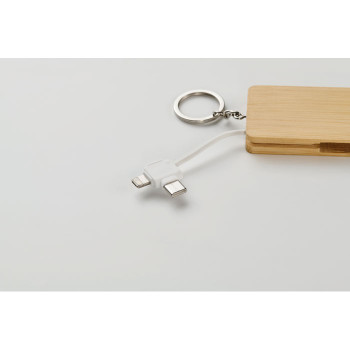 BUPOW - Cavo di ricarica con portachiavi