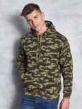 CAMO HOODIE 80%C 20%P