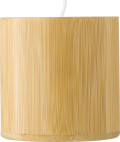 Candela in bambù con cera vegetale Eli