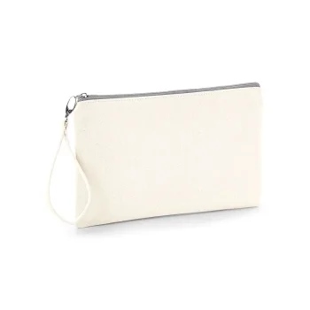 Canvas Wristlet Pouch