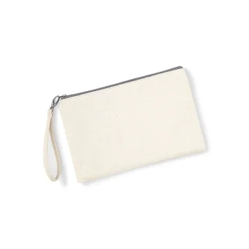 Canvas Wristlet Pouch