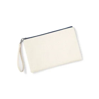 Canvas Wristlet Pouch