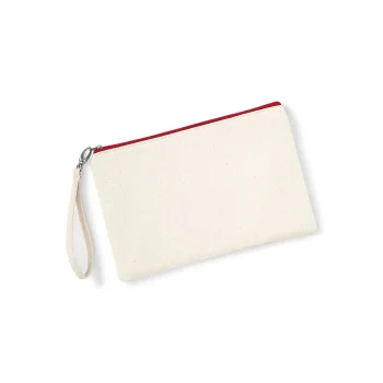 Canvas Wristlet Pouch