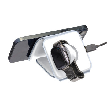 Caricatore wireless Trigo | Riciclato | 3 in 1