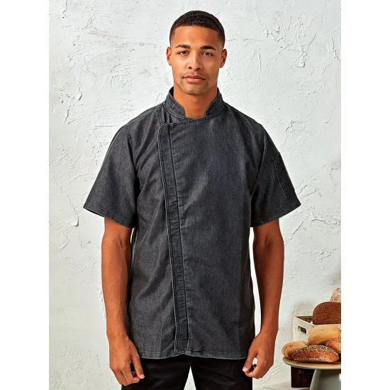 Chef's Zip-Close Short Sleeve Jacket
